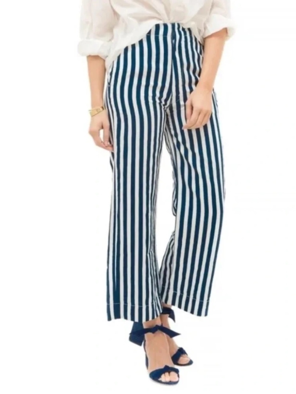 MOTHER JEANS Stripe Pant
